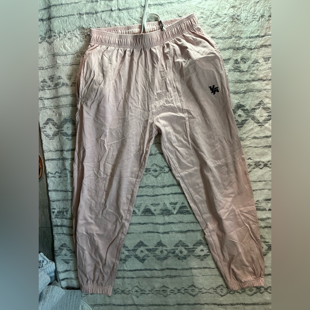 Light Pink Jogger Pants with Logo